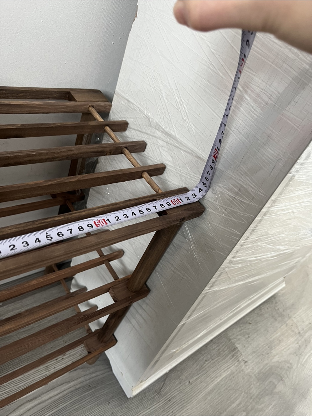 Wooden 3-Tier Shoe Rack - photo 4