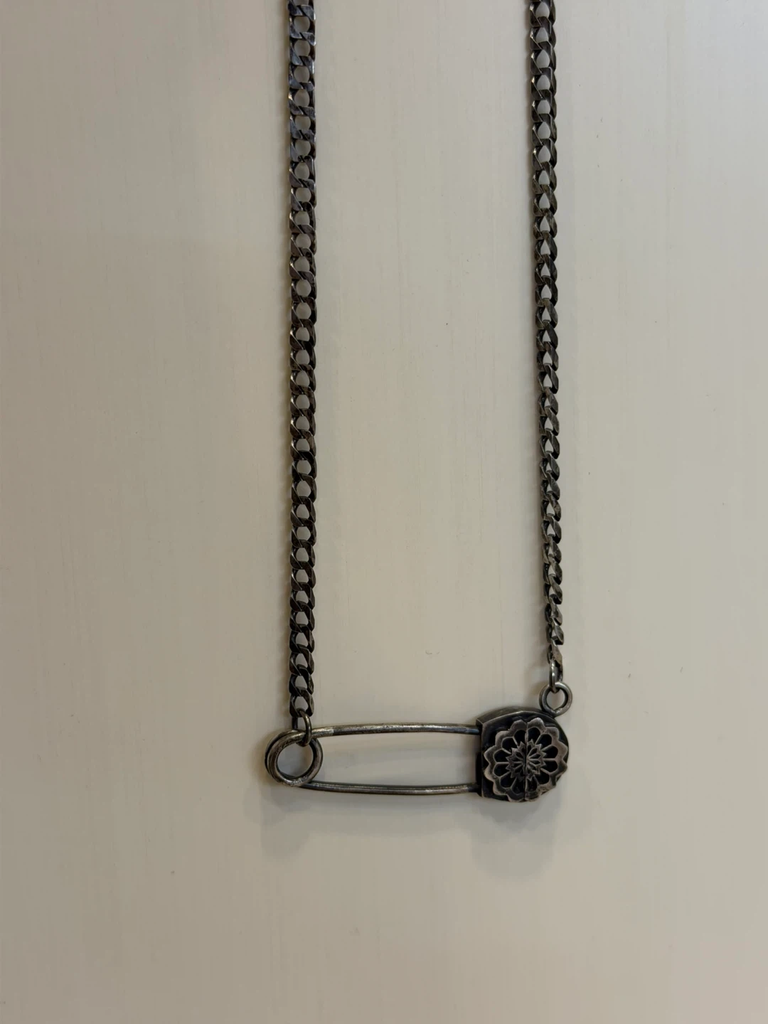 One Of The Kind Safety Pin Necklace - photo 2