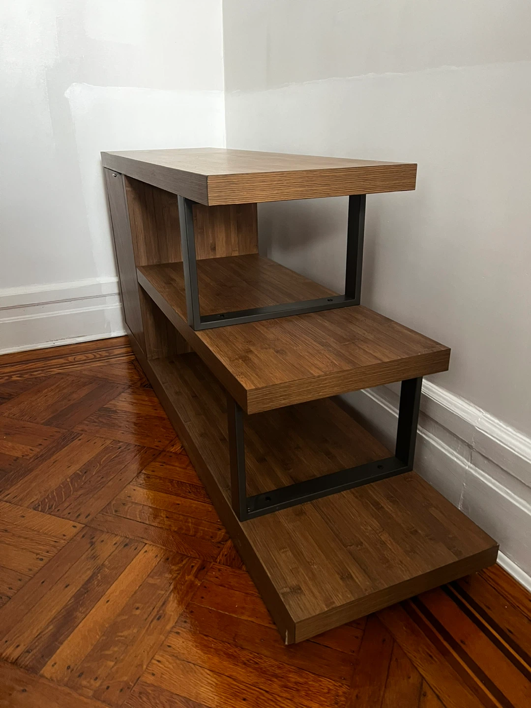 Wood and Metal Media Console / Side Table - photo 5