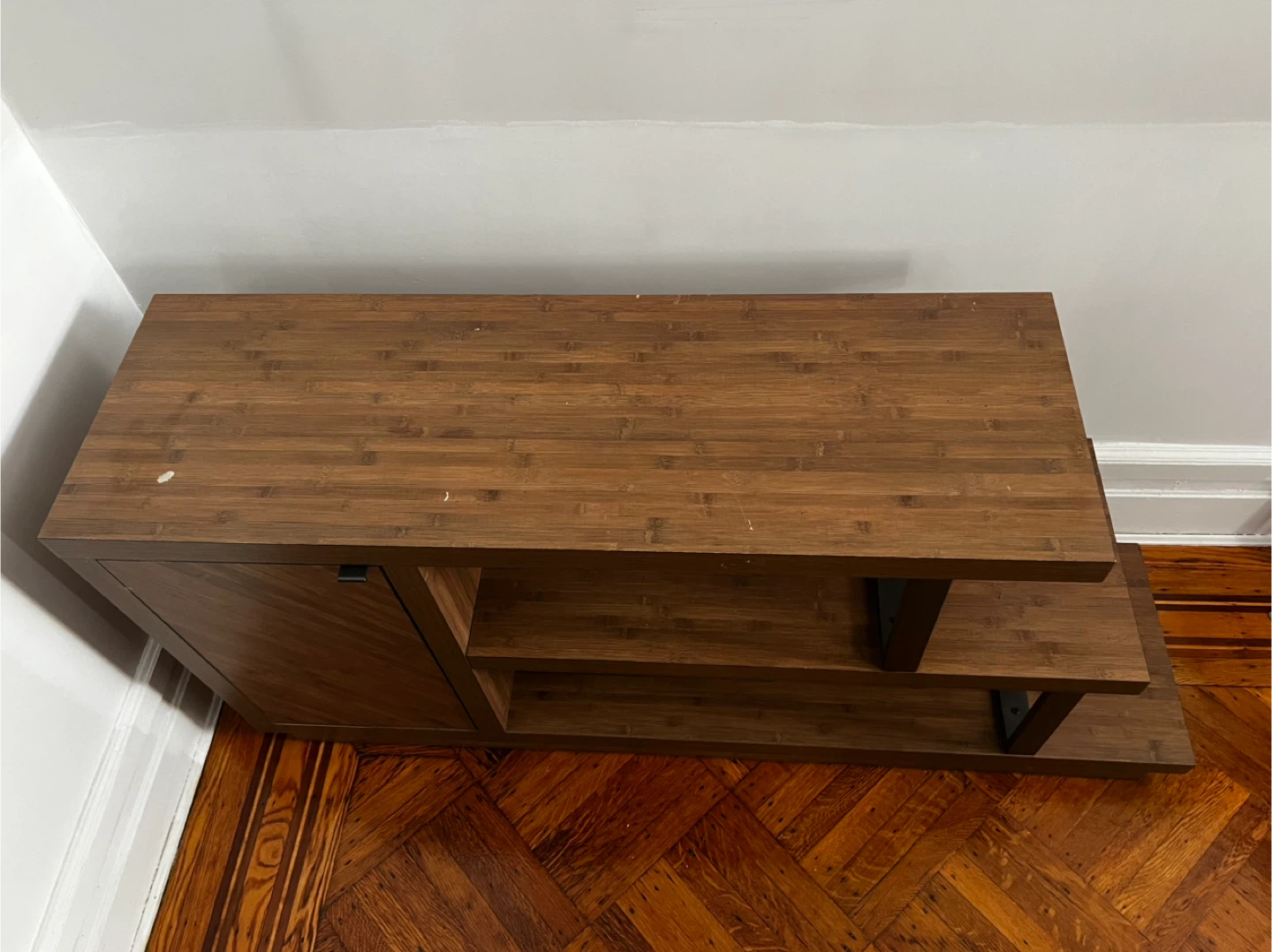 Wood and Metal Media Console / Side Table - photo 3