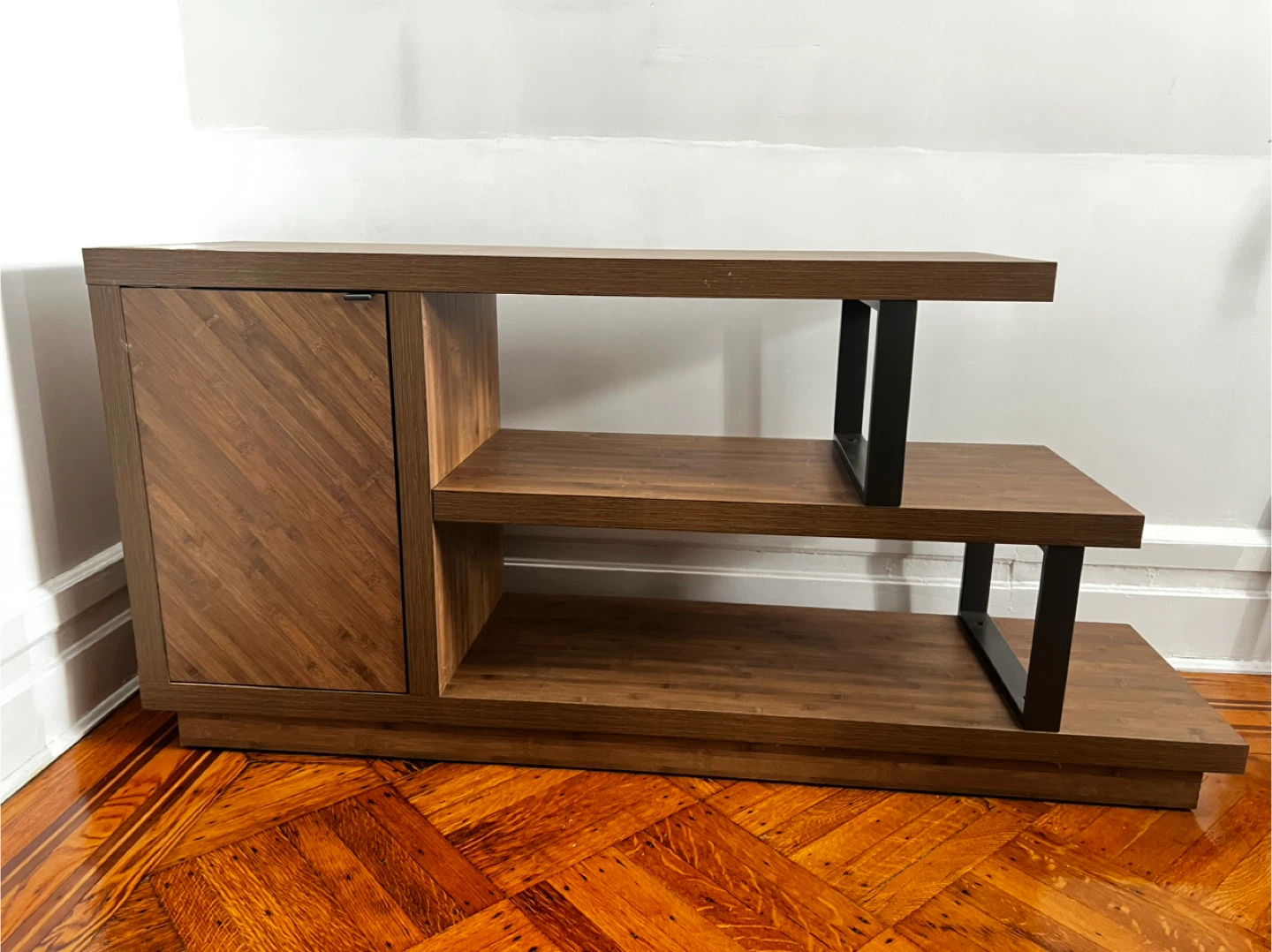 Wood and Metal Media Console / Side Table - photo 2