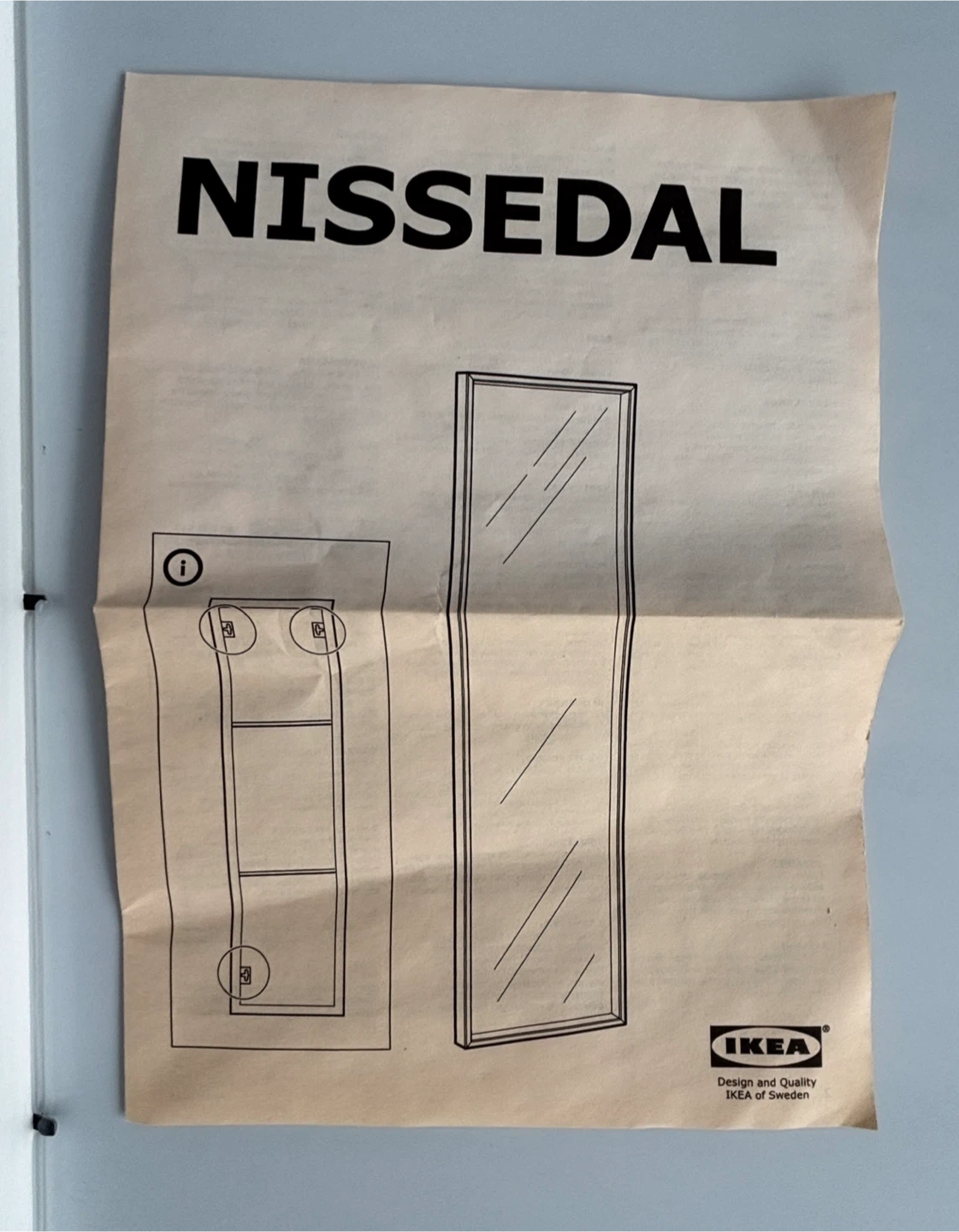 IKEA NISSEDAL Mirror - photo 2
