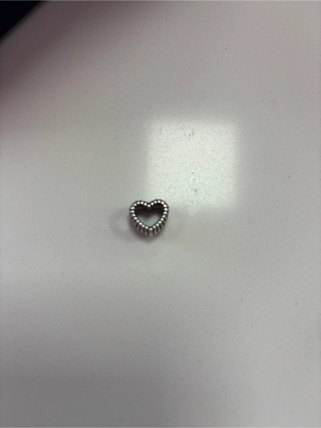Pandora Charm Beads - Square and Heart Shapes