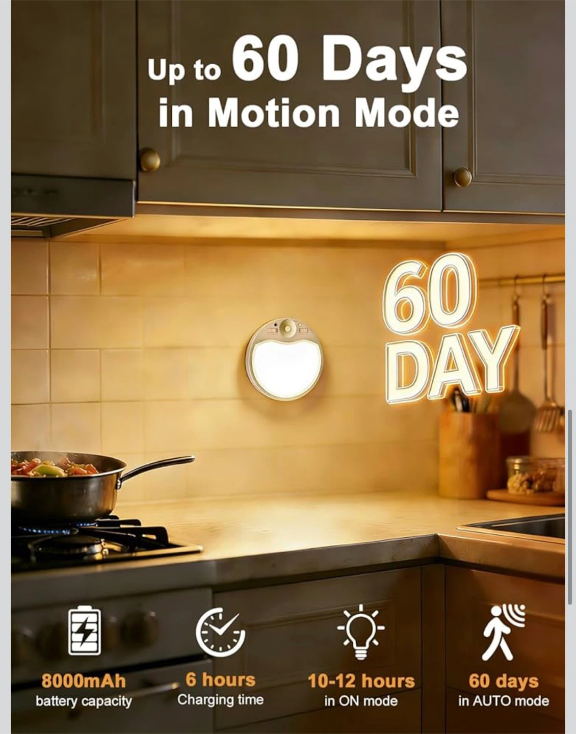 Motion Sensor Ceiling Light with Remote Control - photo 5