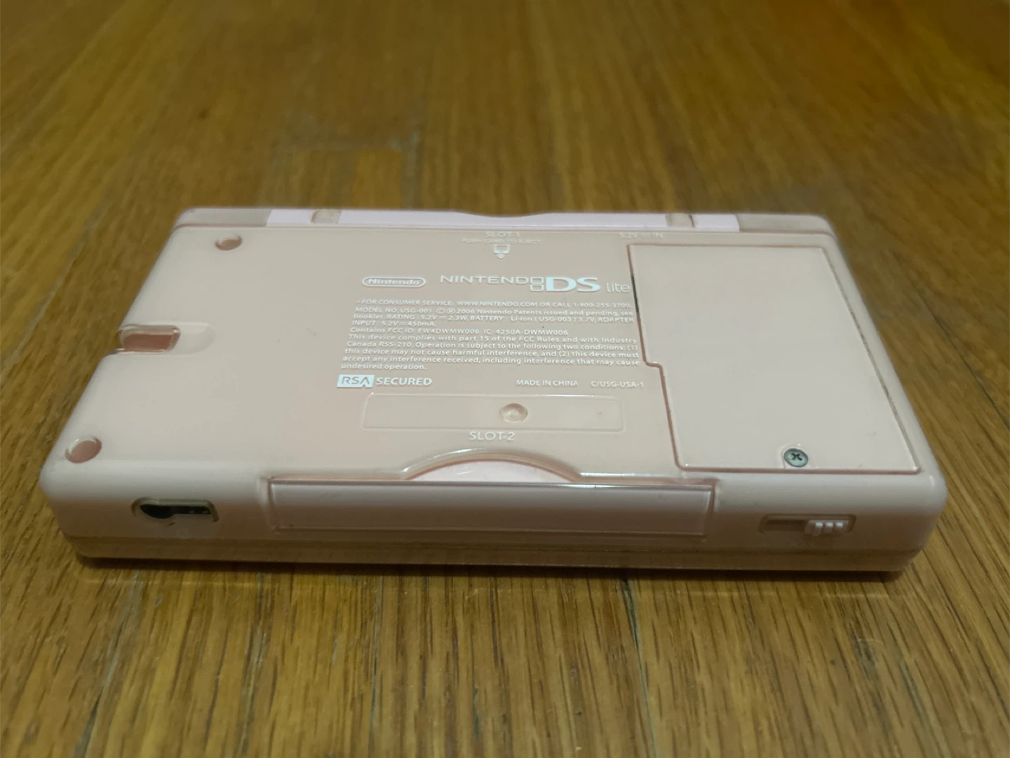 Pink DS Lite + Charger - photo 3