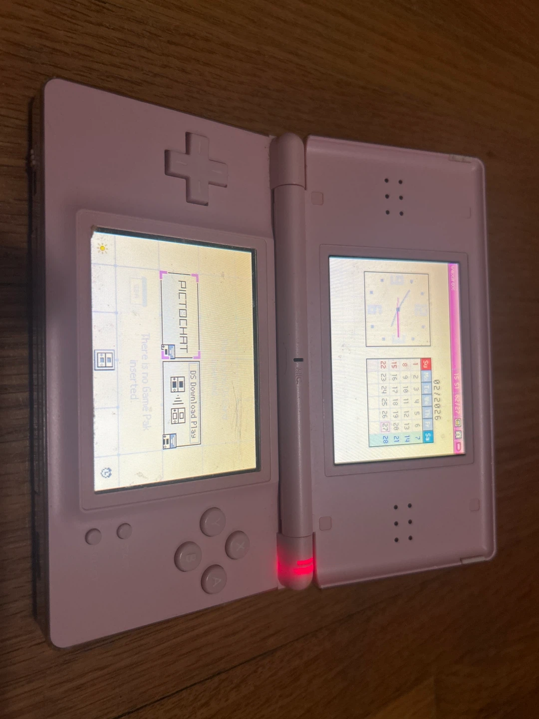 Pink DS Lite + Charger - photo 2
