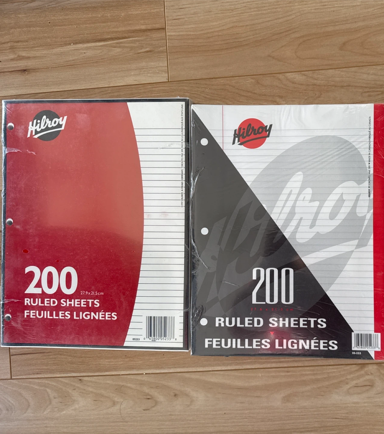 Hilroy 200 Ruled Sheets Binders (2 Pack)