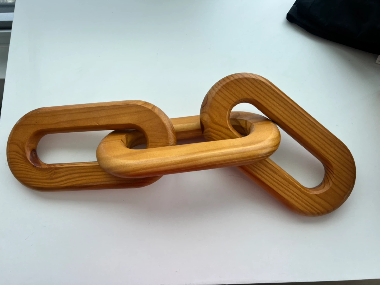 Wooden Chain Link Decor