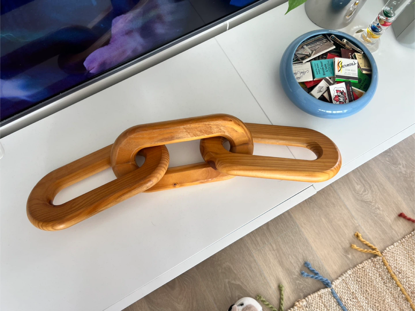 Wooden Chain Link Decor - photo 2