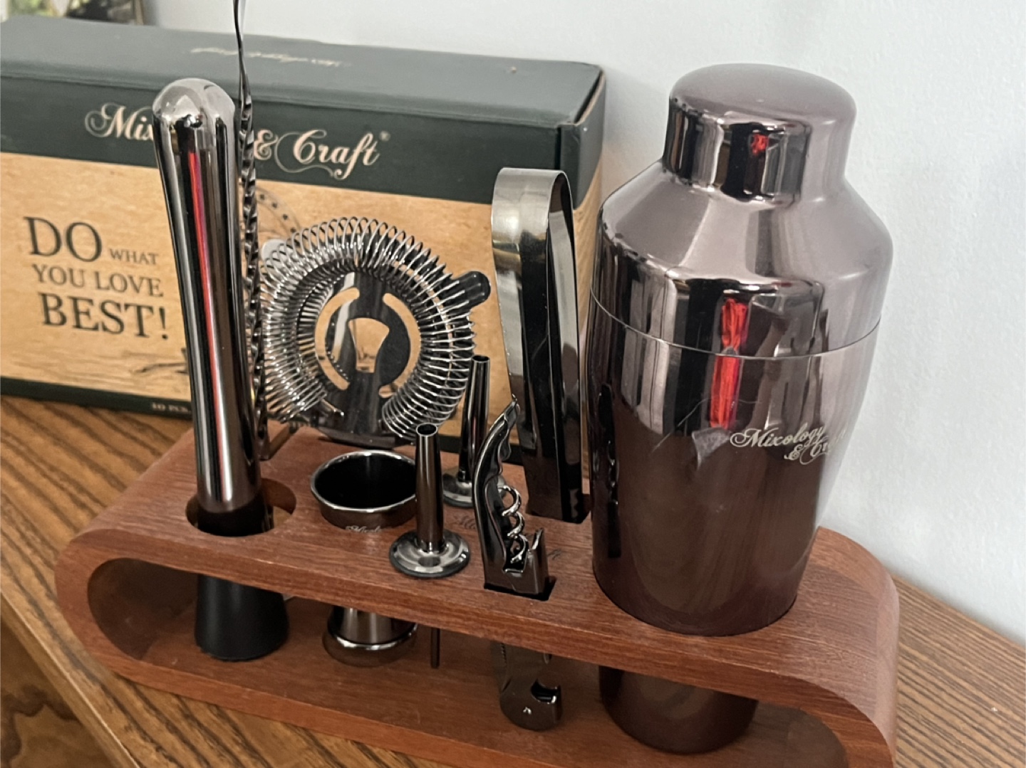 Mixology & Craft 10 Piece Bartender Kit with Stand - photo 2