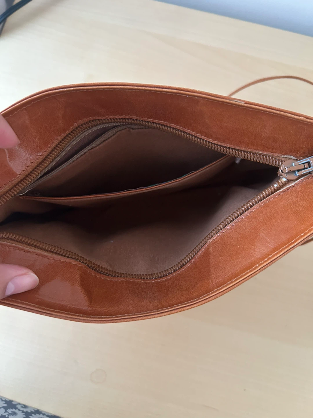 Antique Brown 100% Genuine Leather Purse - photo 3
