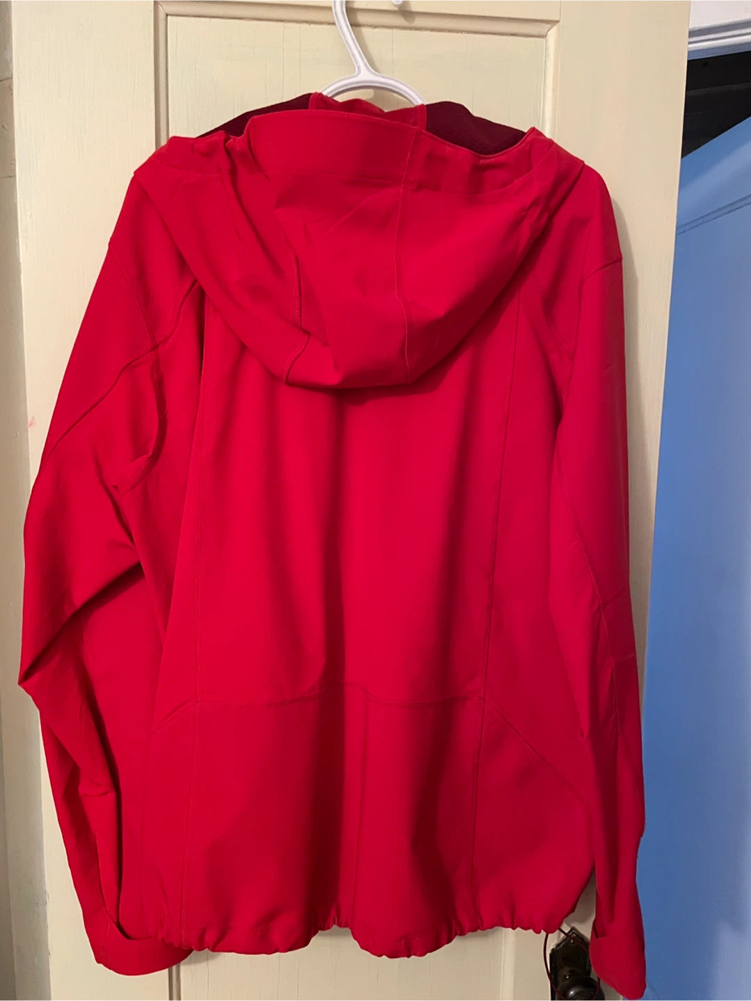 Eddie Bauer Men's Red Hooded Jacket Size L - photo 2