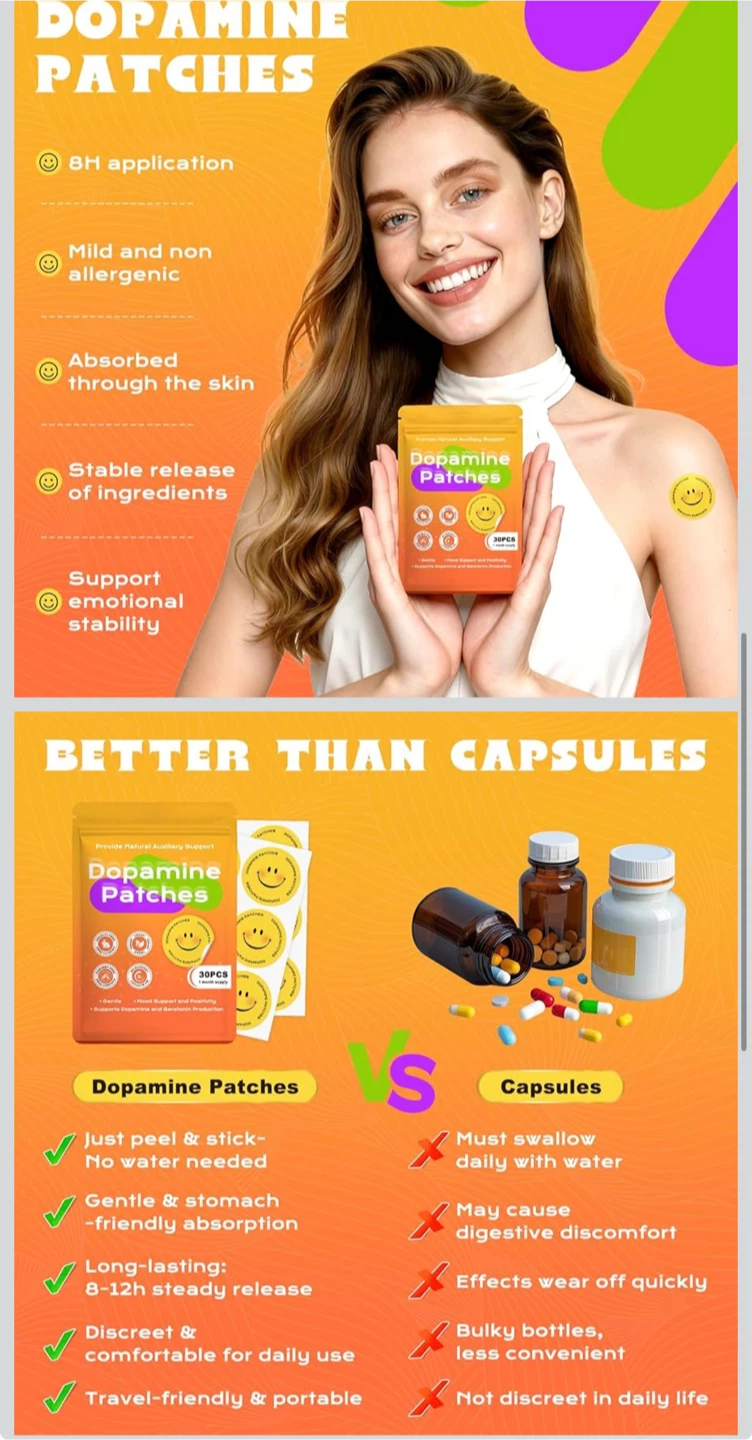 Dopamine Patches - Mood Support & Positivity - photo 3