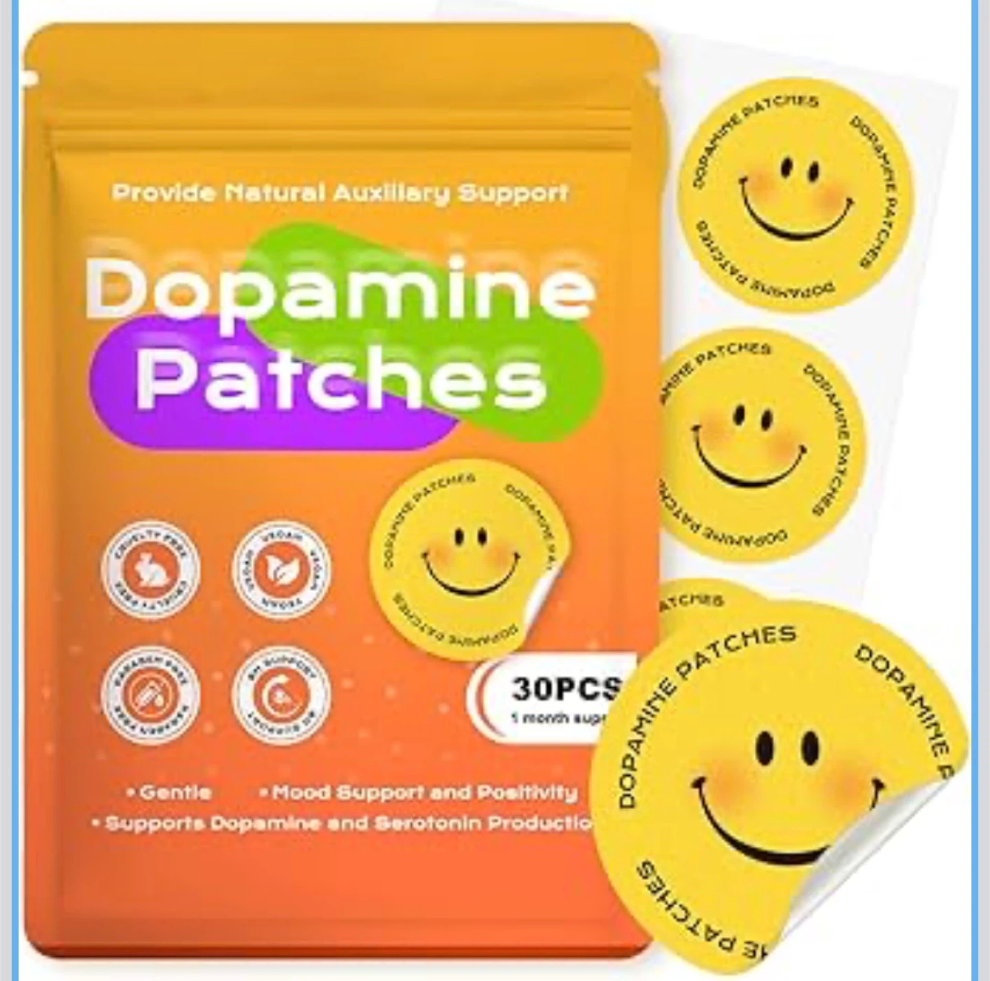 Dopamine Patches - Mood Support & Positivity