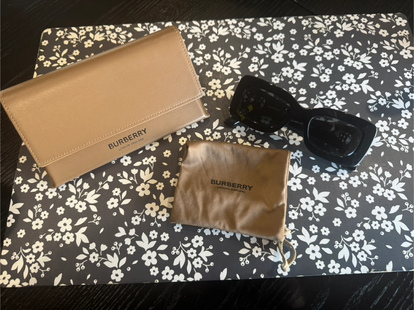 Burberry Black Sunglasses