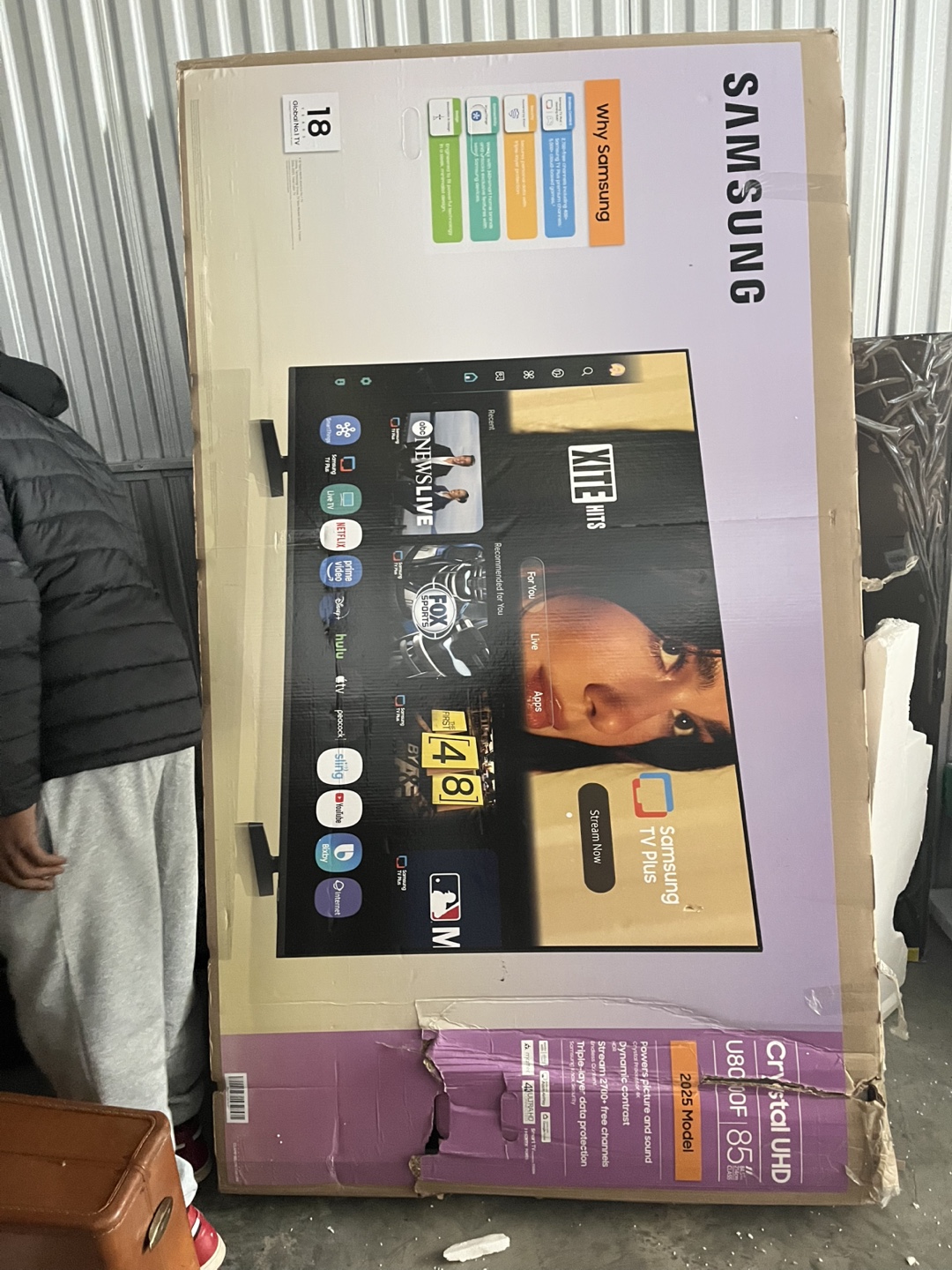 Samsung Crystal UHD 2023 Model 85" TV - photo 2