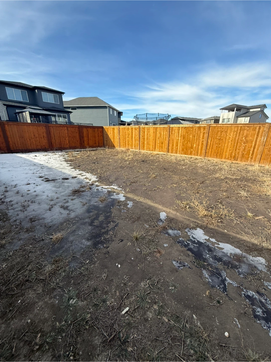 Artificial Turf, Patio Stones, and Wooden Fence for Backyard - photo 5