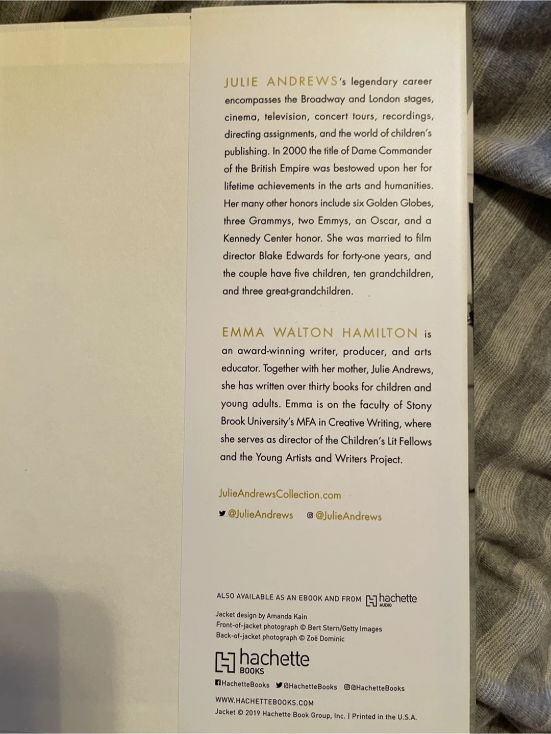 Home Work: A Memoir of My Hollywood Years by Julie Andrews - photo 4