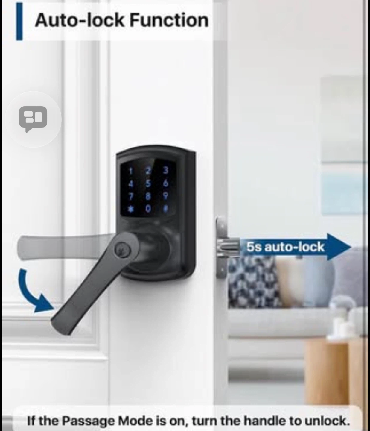 Touchscreen Keypad Door Lock - Keyless Entry - photo 5