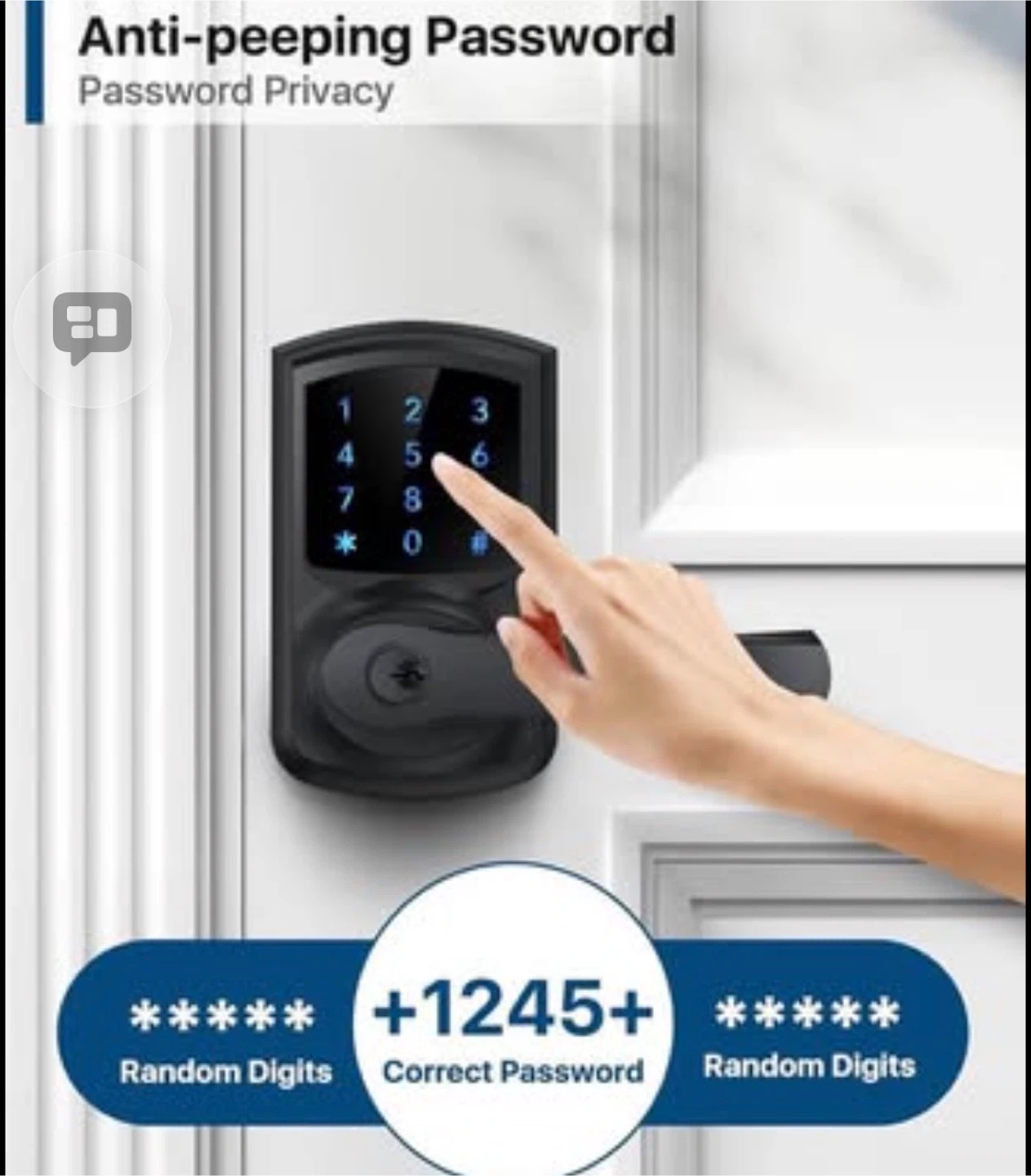 Touchscreen Keypad Door Lock - Keyless Entry - photo 3