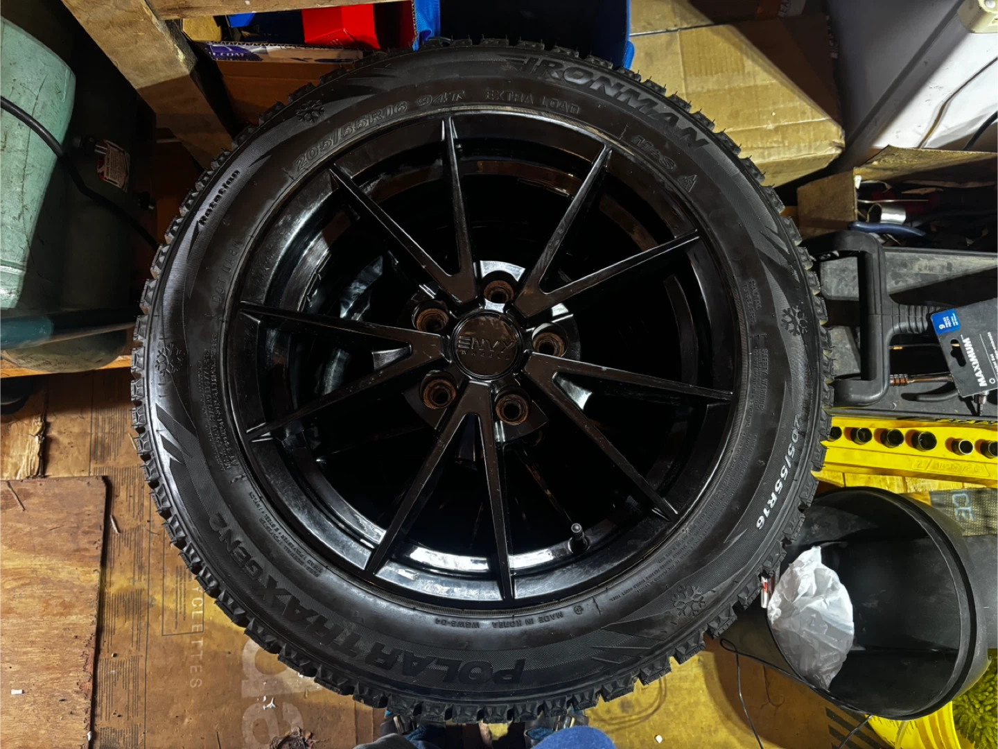 Ironman Polar Traxion Winter Tires with Rims - photo 2