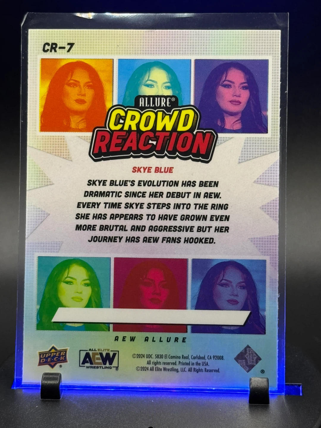 Upper Deck AEW 5 Card Lot - photo 4