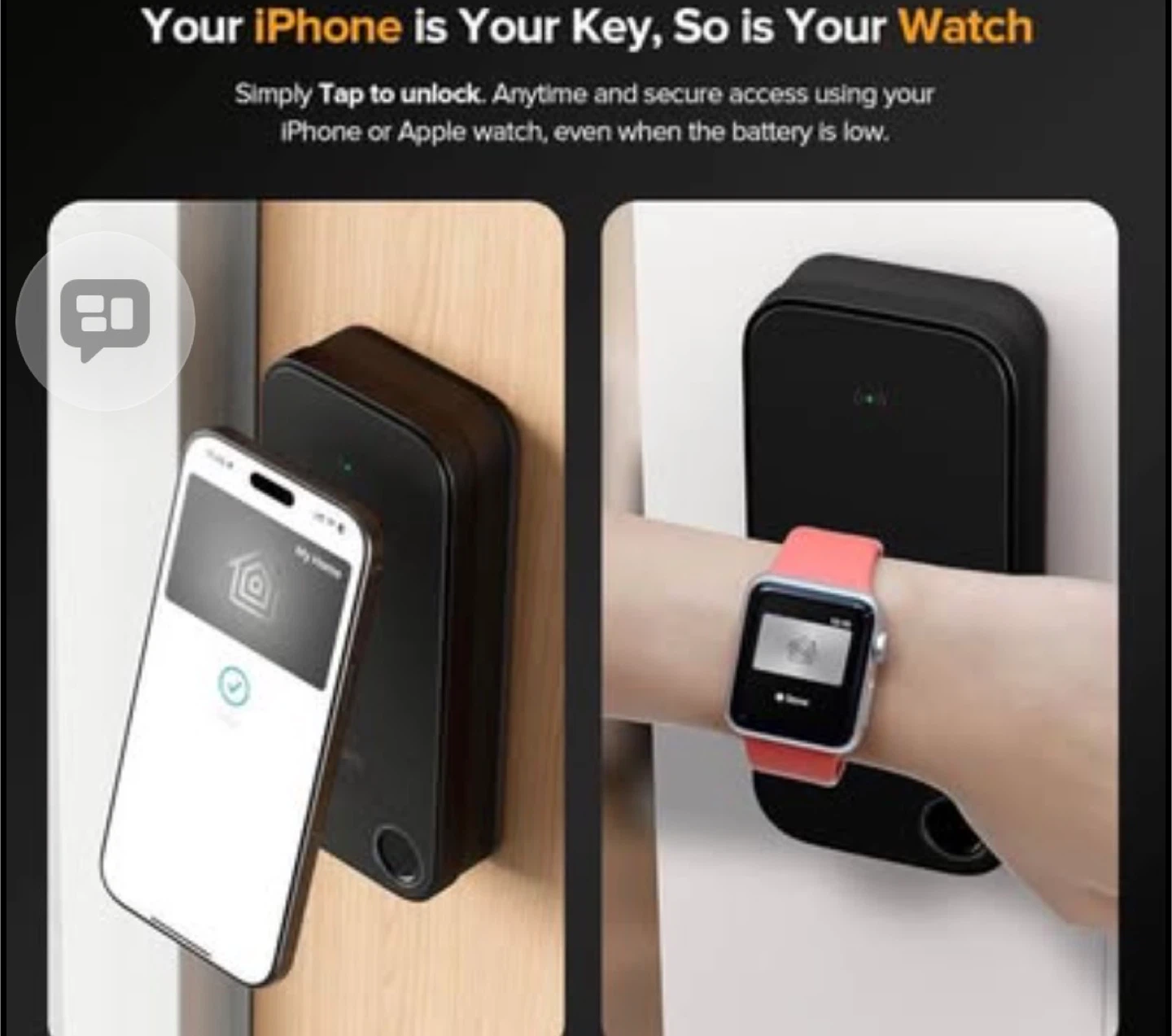 THURBOLT Smart Keyless Entry Door Lock with Fingerprint - photo 2
