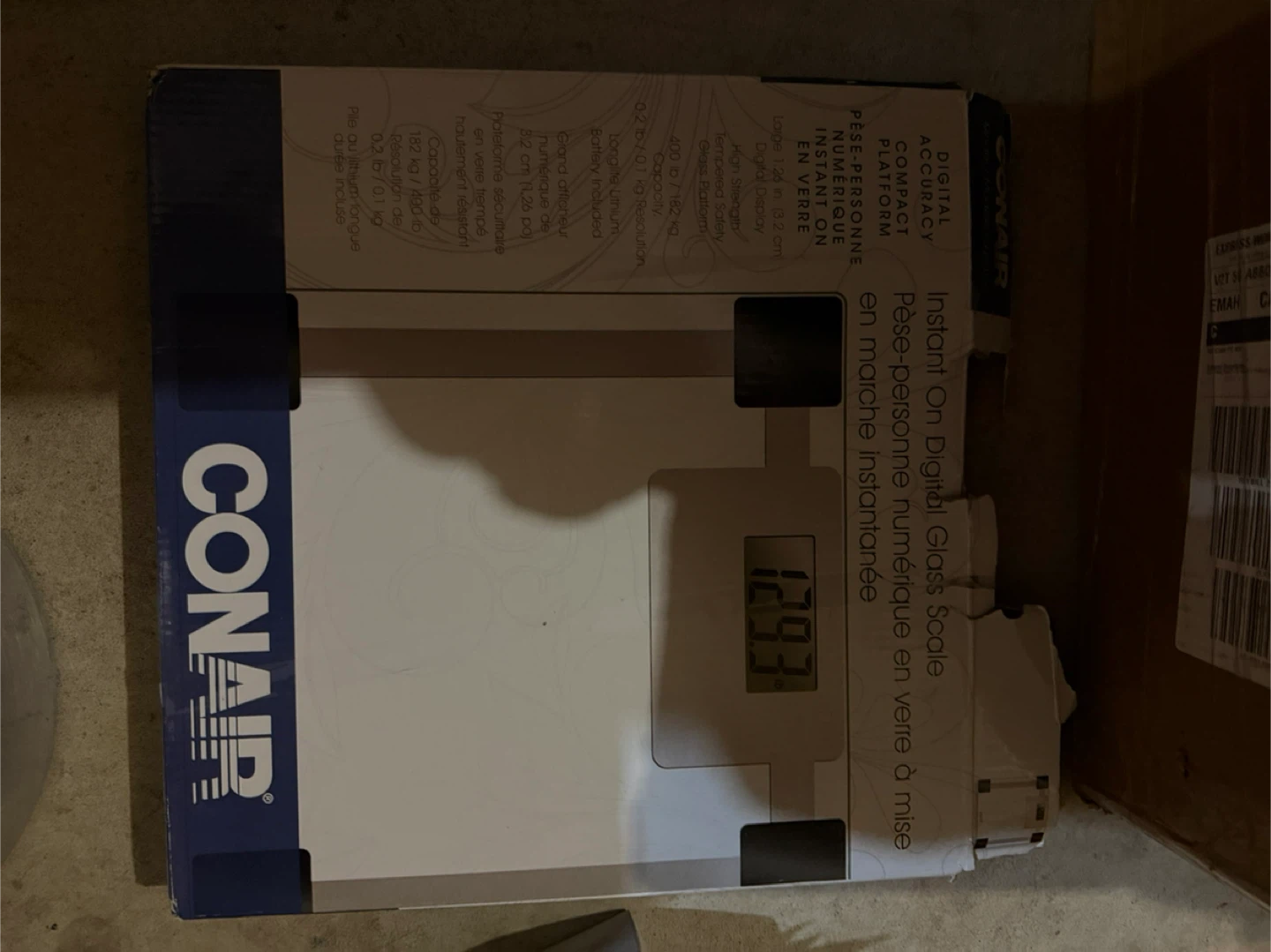 Conair Digital Glass Scale - photo 2