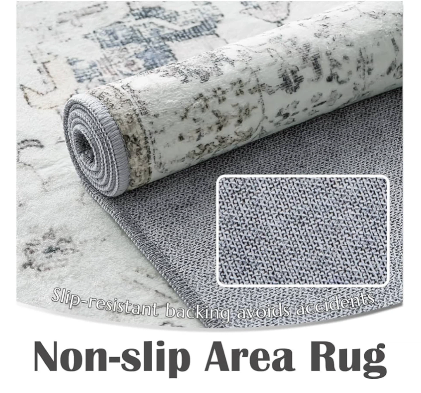 Running Rug 2x10” Soft,Vintage,Washable - photo 3