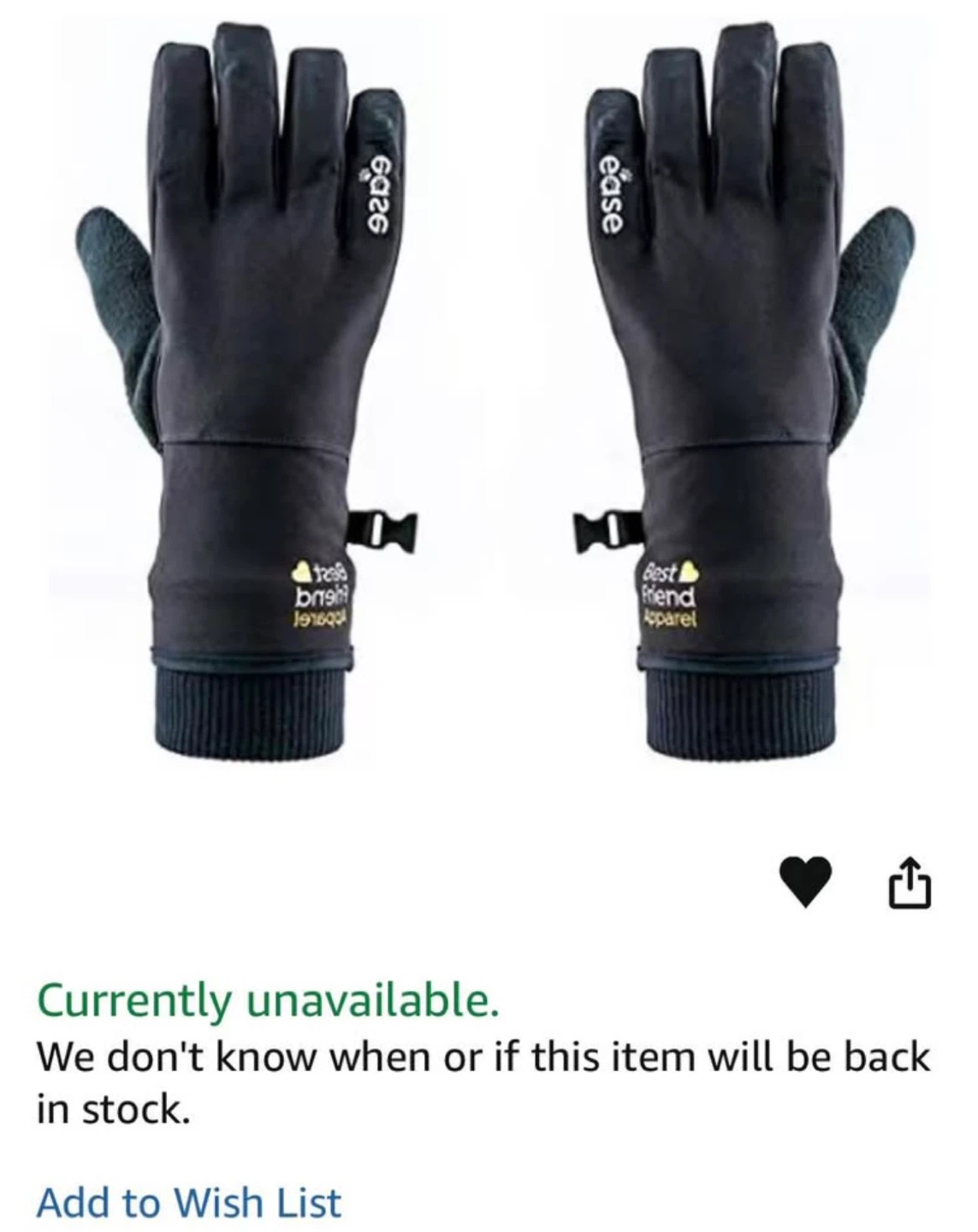 Walkease Winter Gloves - Best Friend Apparel - photo 4