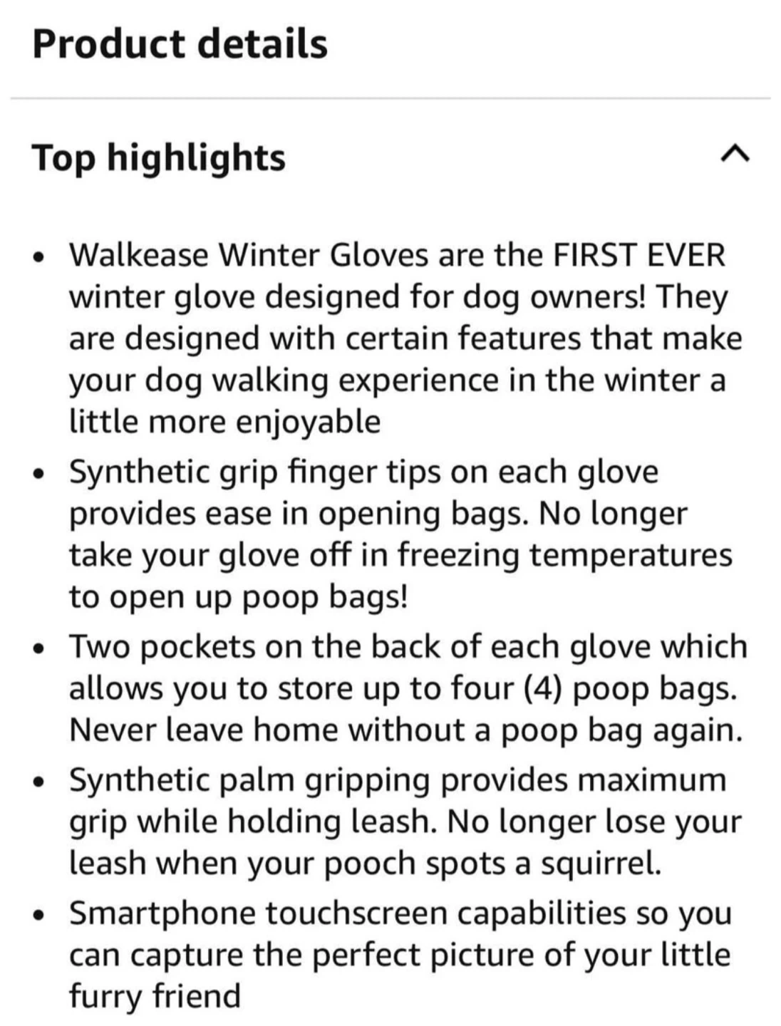 Walkease Winter Gloves - Best Friend Apparel - photo 3