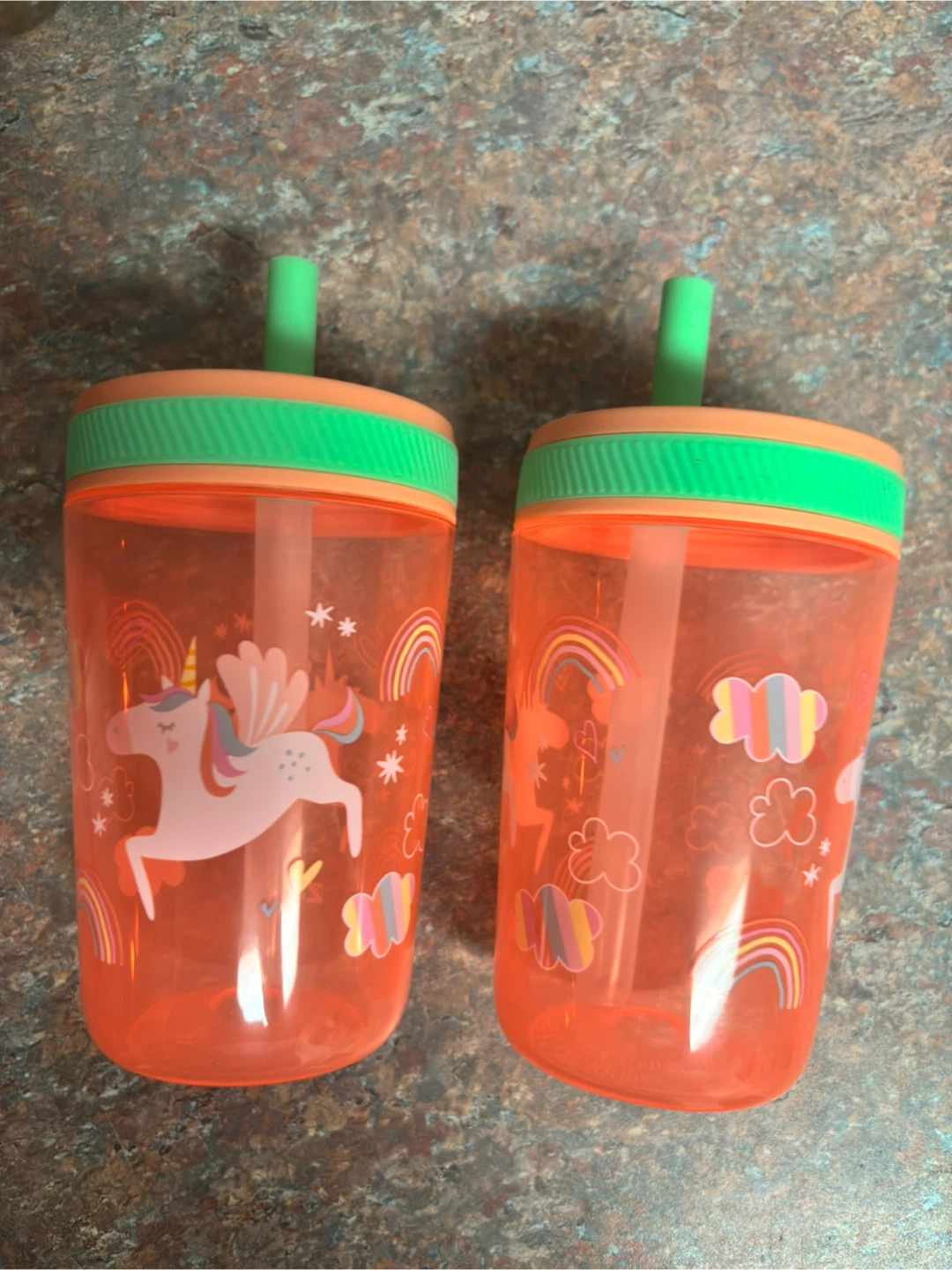 Zak! Designs Unicorn Sippy Cups (Set of 2) - photo 2
