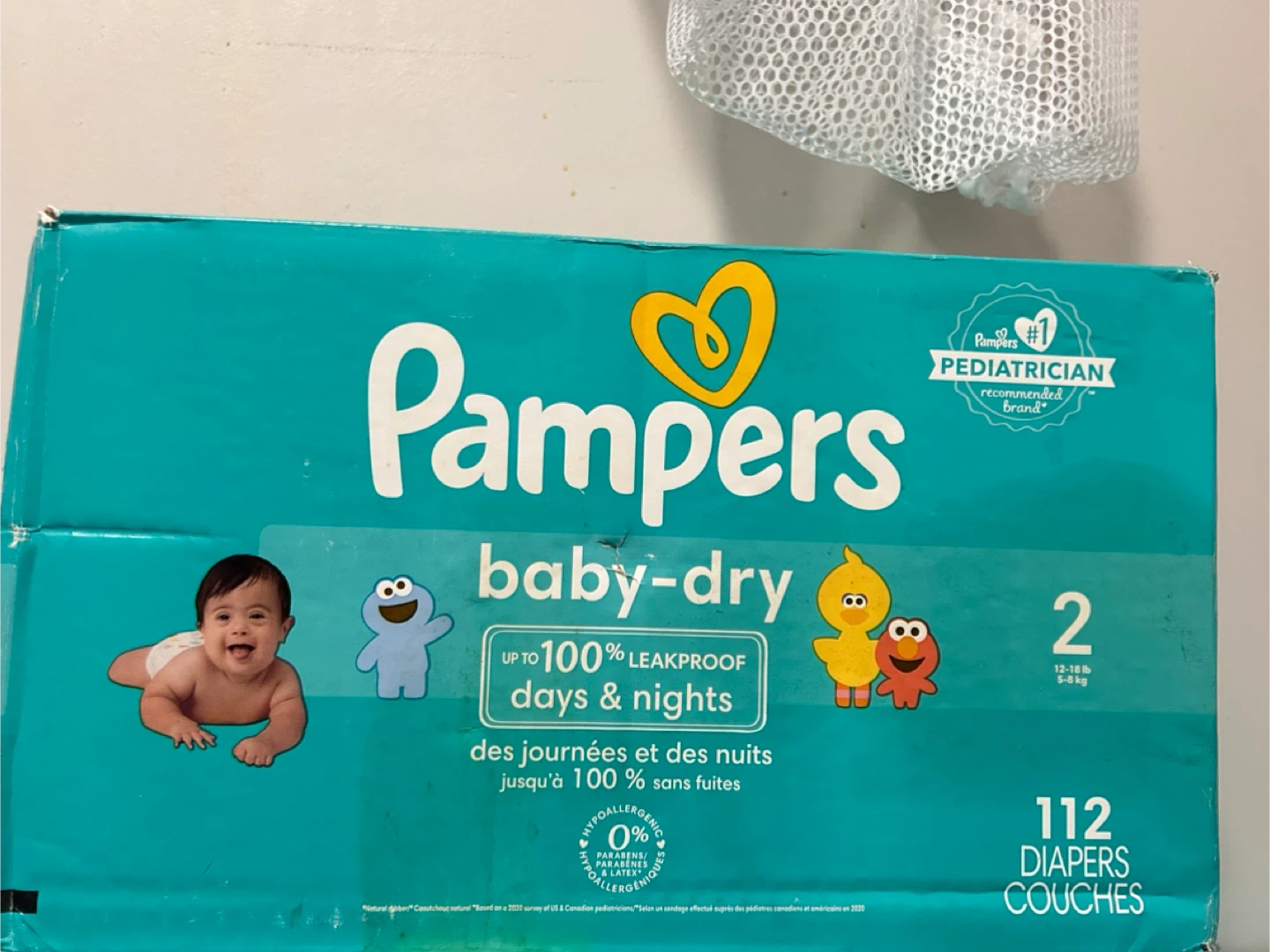 Pampers Baby-Dry Diapers Size 2 - 112 Count