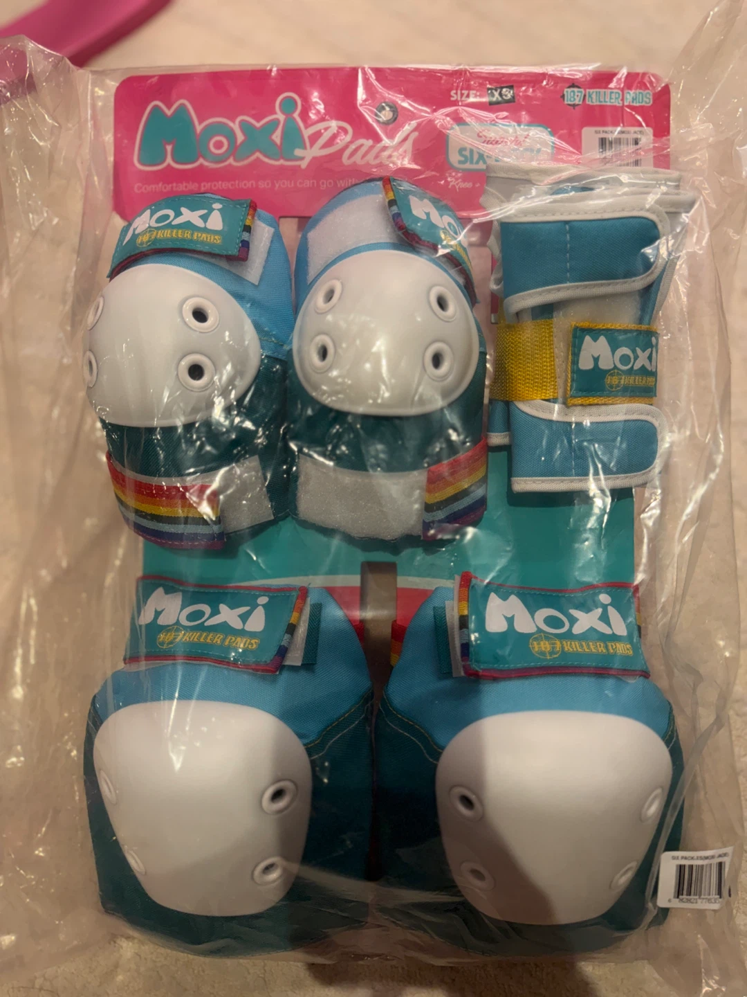 Moxi Six Pack Killer Pads - Teal & Purple - photo 3