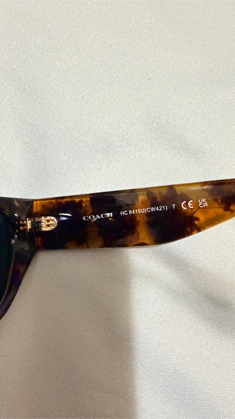 Women Coach HC 8415U Sunglasses - Dark Tortoise - photo 5