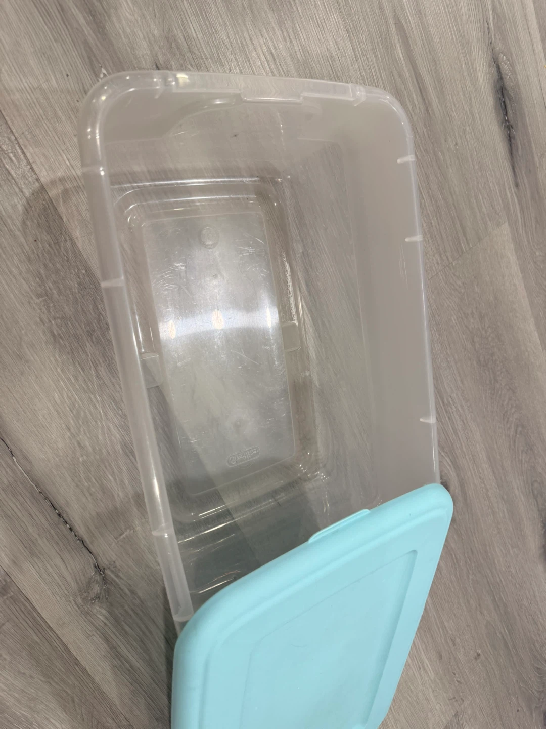 Sterilite Plastic Storage Bin with Lid - photo 2