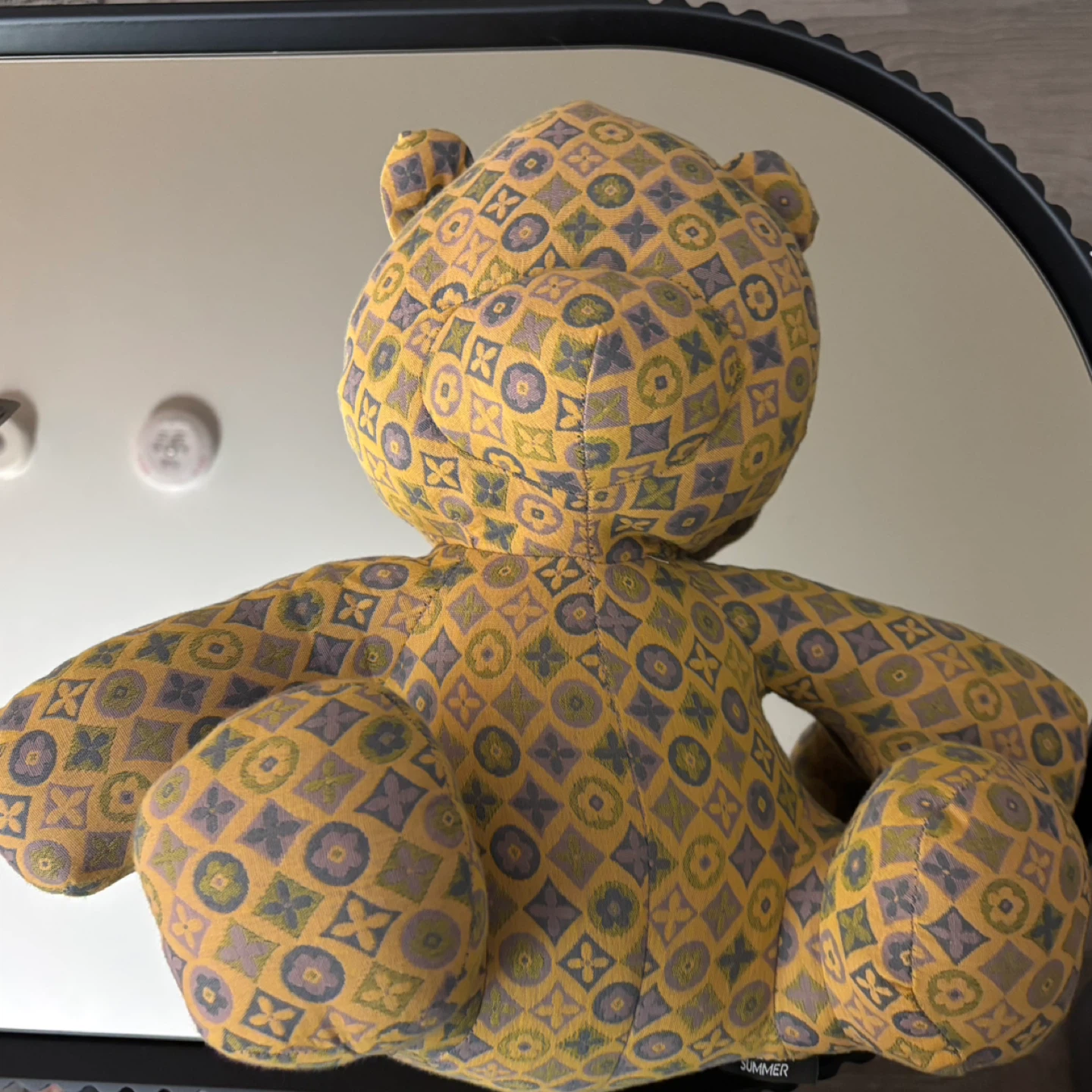 Patterned Teddy Bear Plush Toy 38cm/15in