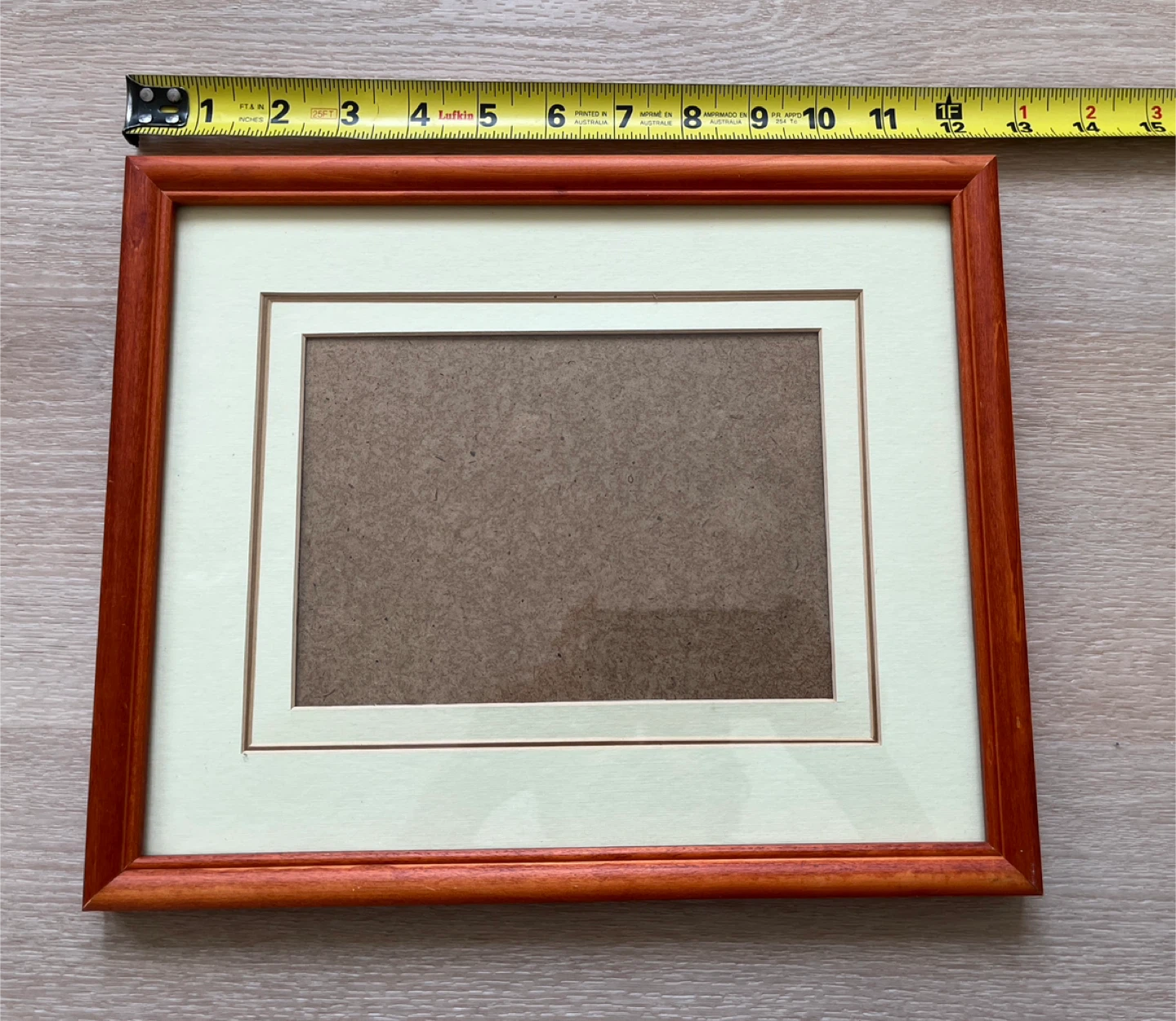Wooden Photo Frame with Mat - photo 3