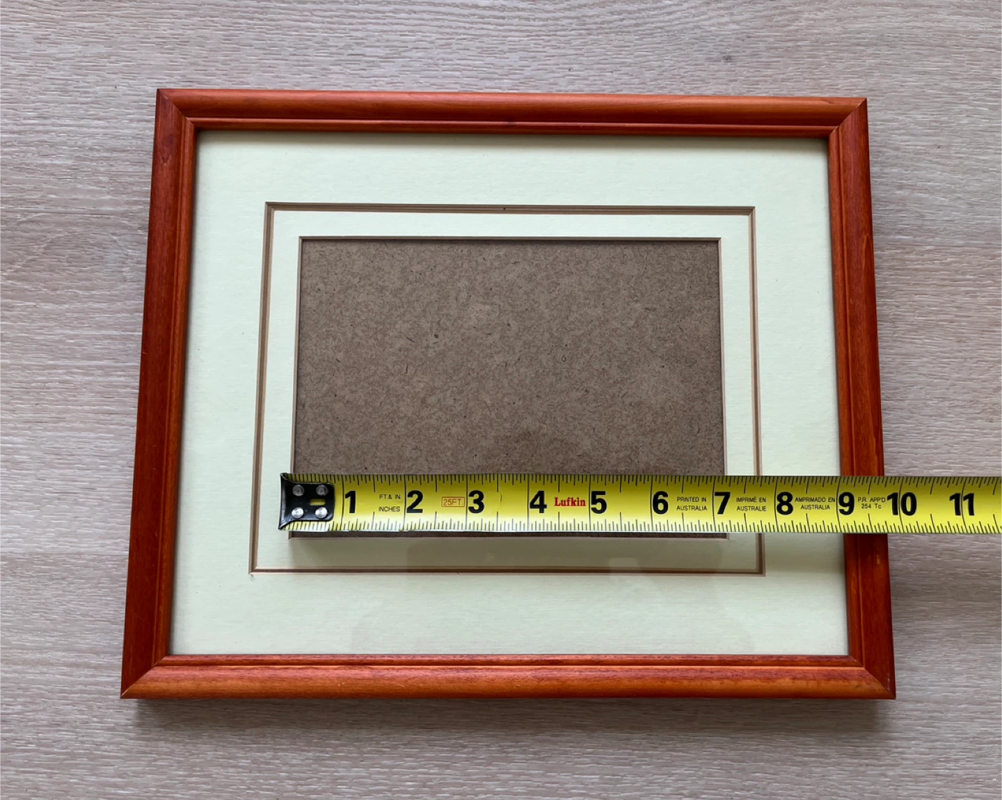 Wooden Photo Frame with Mat - photo 5