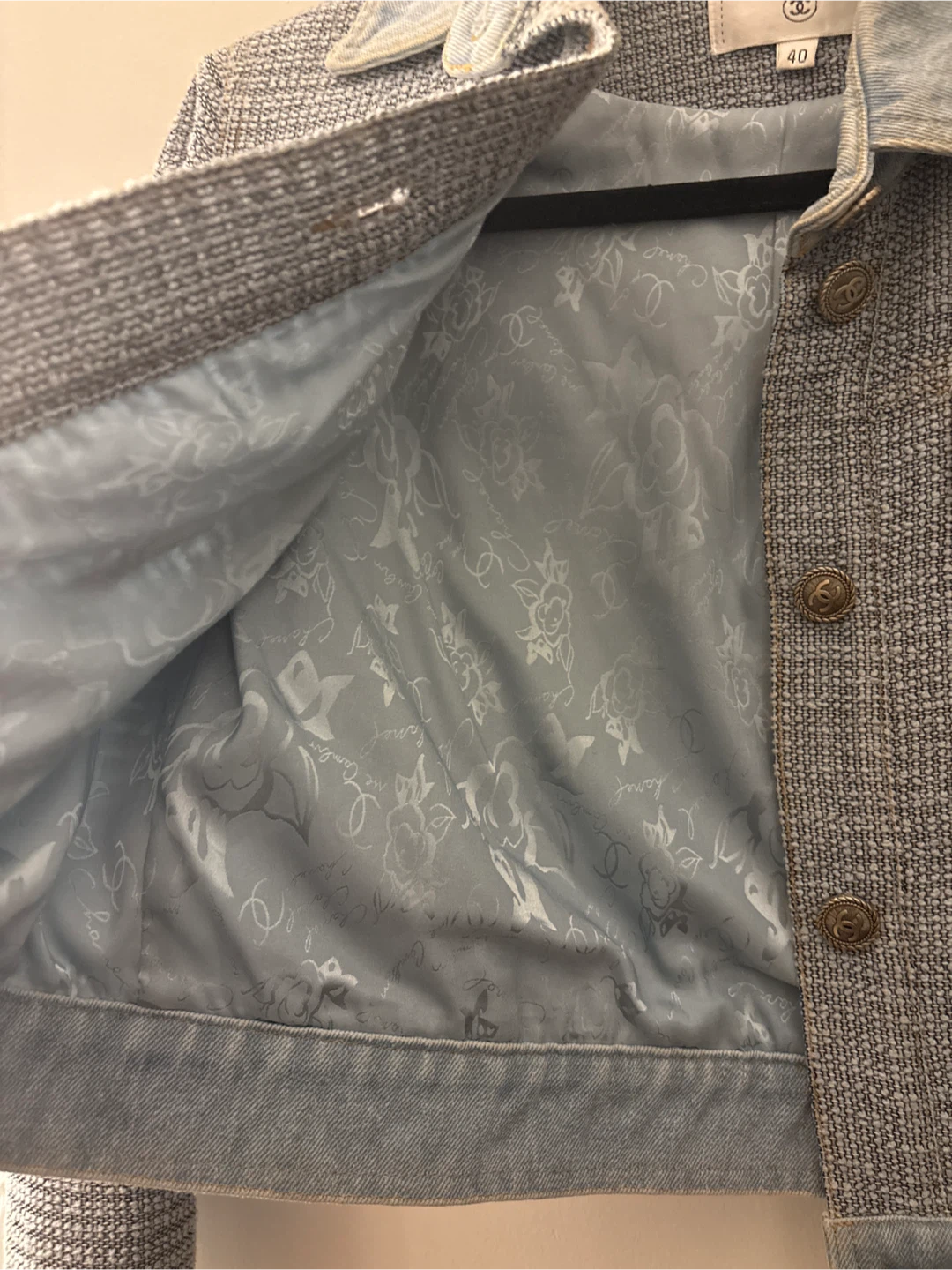 Chanel Women's Denim and Tweed Jacket - 🧡🧡Size 40 - photo 5