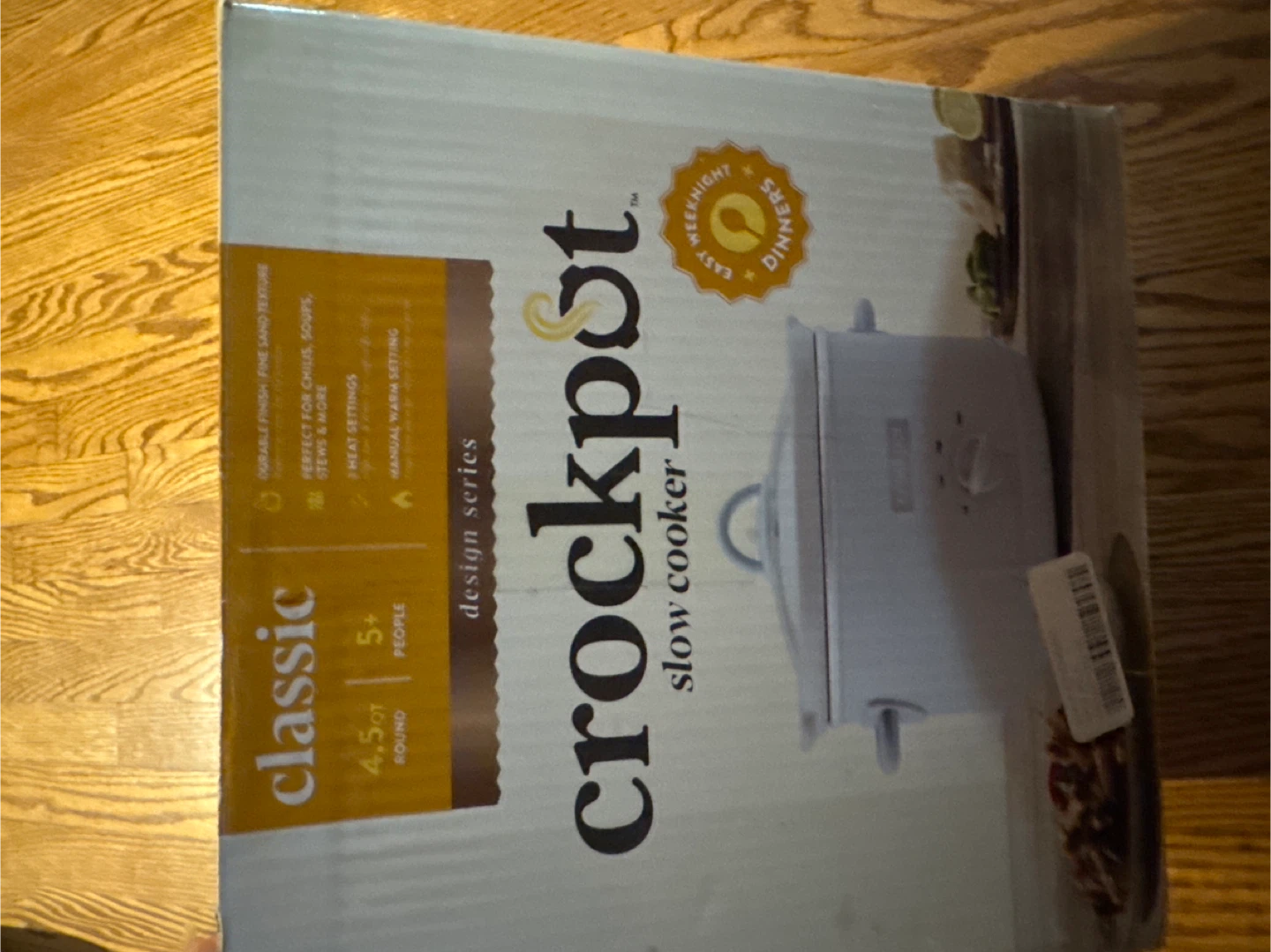 Crockpot Classic 4.5qt Round Slow Cooker ❤️🥕