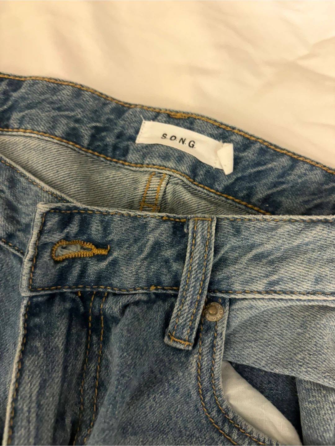 SIZE S - BRAND NEW S.O.N.G. Women's Wide Leg Jeans - photo 2