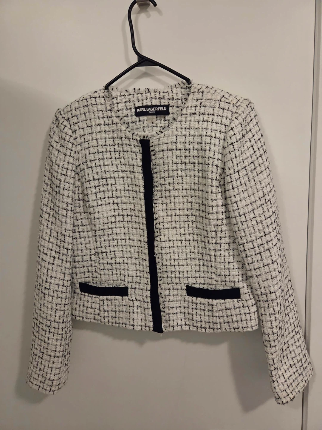 Karl Lagerfeld Paris Tweed Jacket