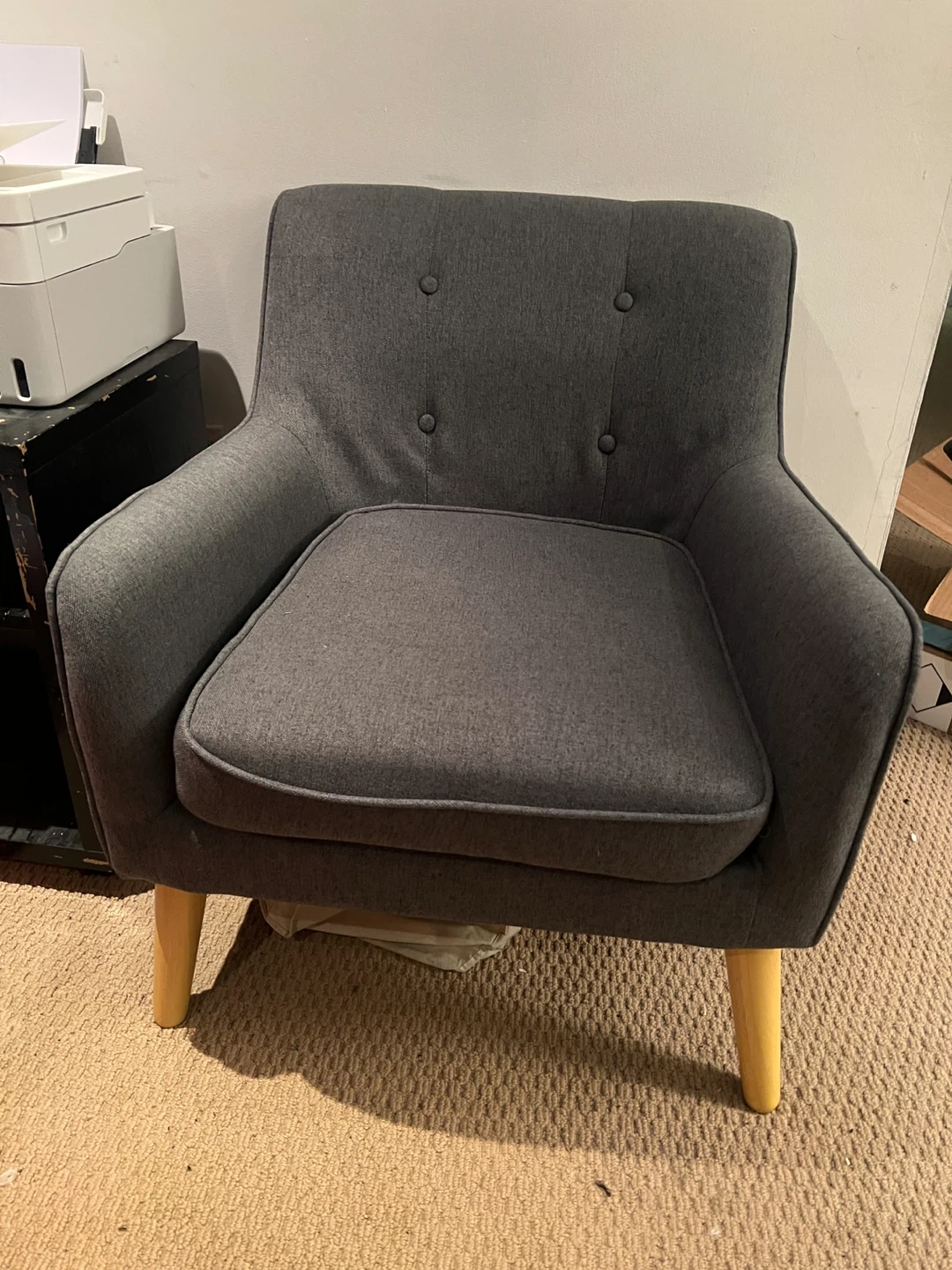 NEED GONE TODAY - Grey armchair