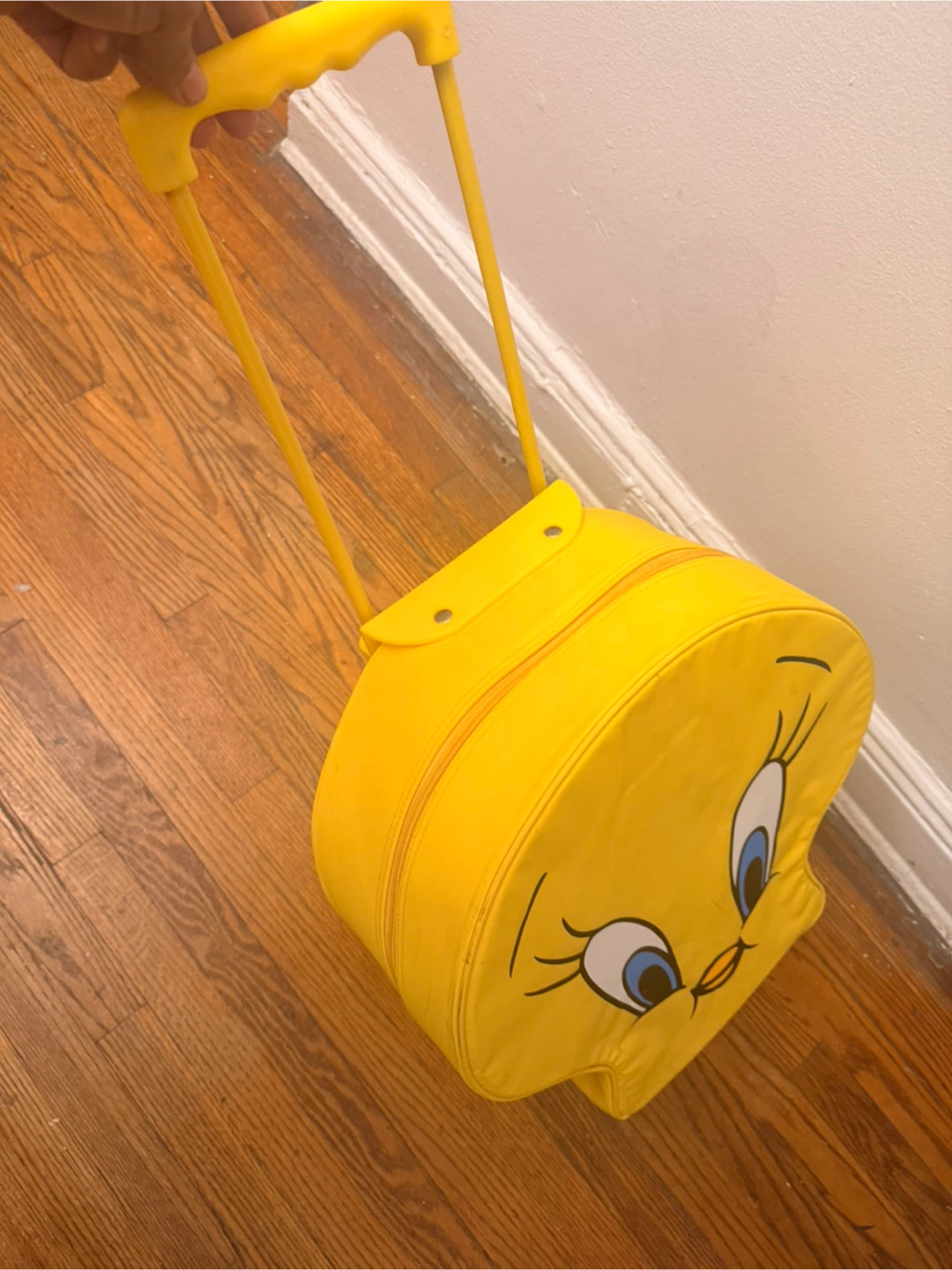 Yellow Tweety Bird Rolling Suitcase - photo 2