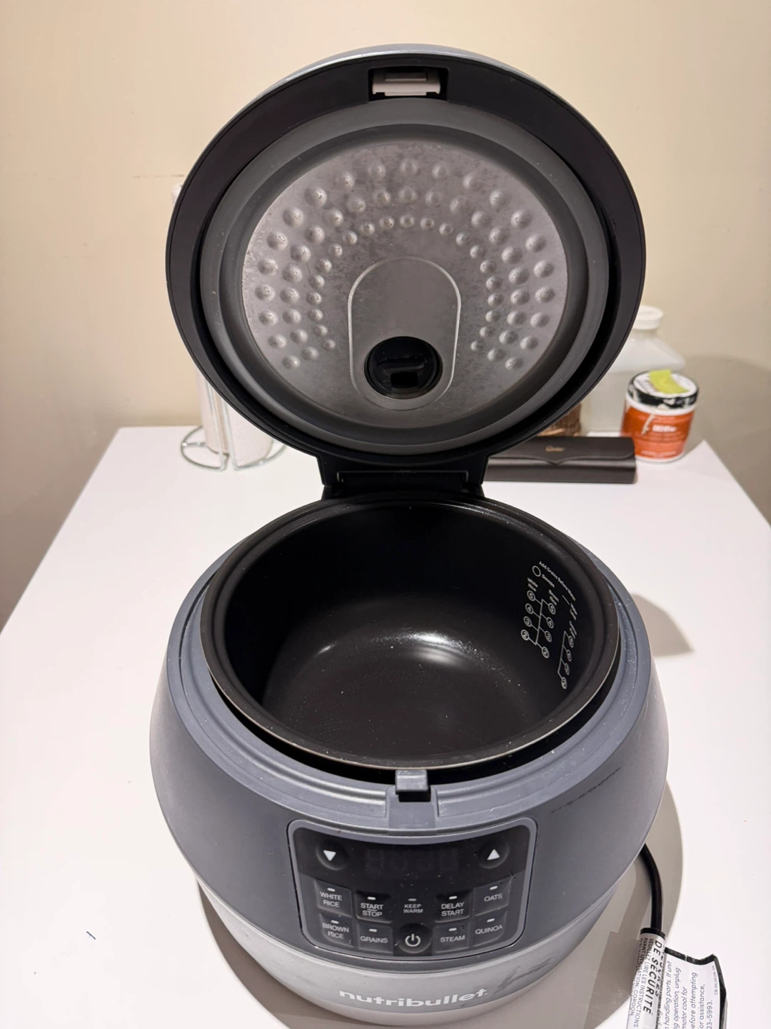 NutriBullet Rice & Grain Cooker - photo 3