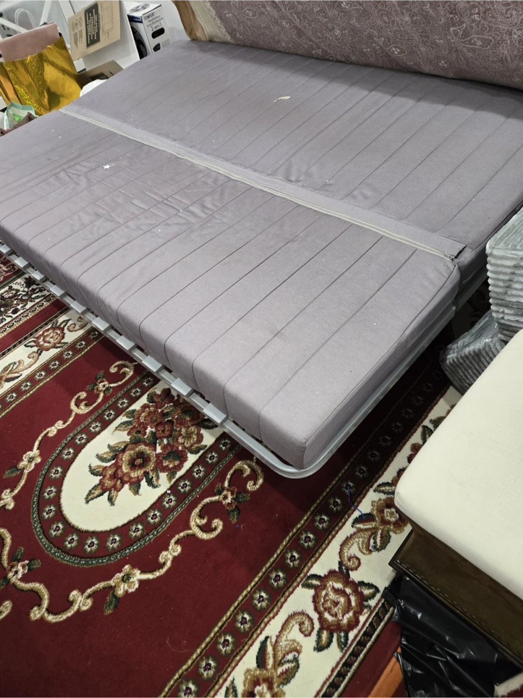 IKEA Futon Sofa to Double Bed