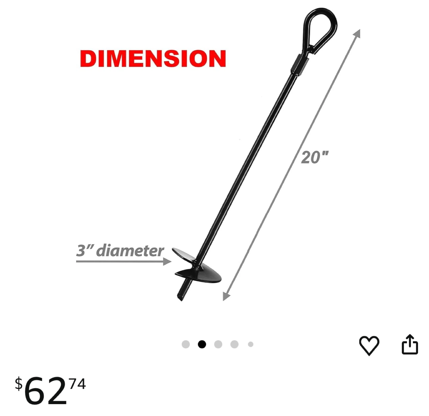 Ground Anchors - 8 Pack - 18 Inch - photo 5