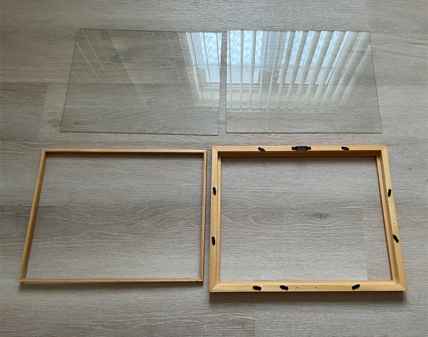 Wooden Picture Frames with Glass - Set of 2 - photo 5