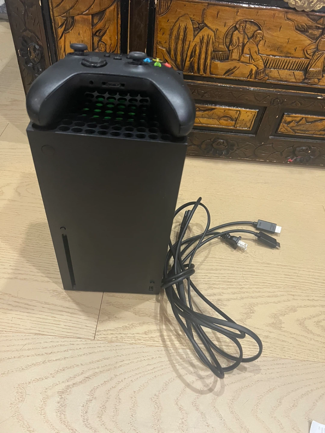 Xbox Series X Console with Controller and Cables